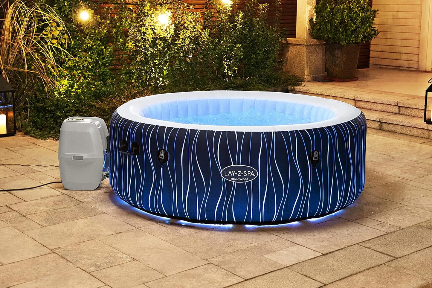 PREMIUM UPPBLÅSBAR JACUZZI