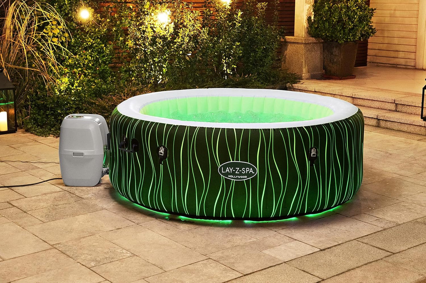 PREMIUM UPPBLÅSBAR JACUZZI